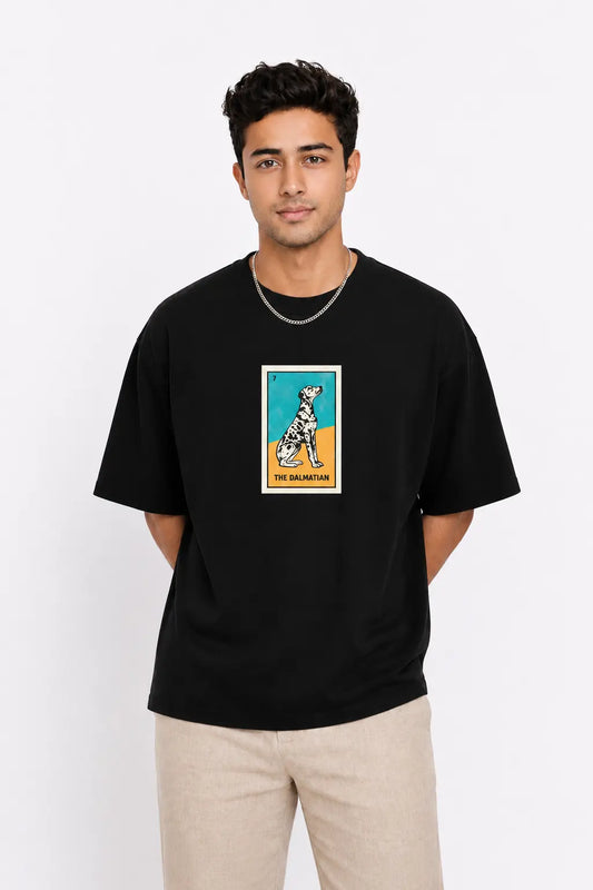 The Dalmatian - Unisex Oversized Tee