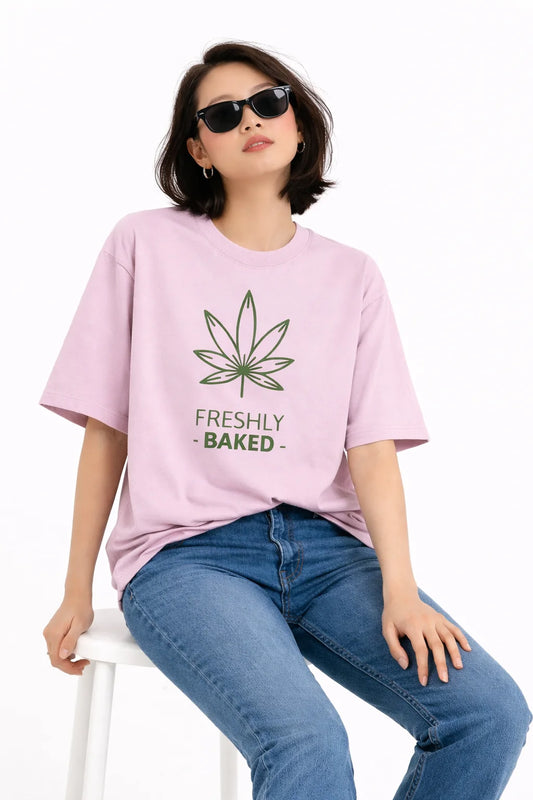 Freshly Baked - Unisex Oversized Tee