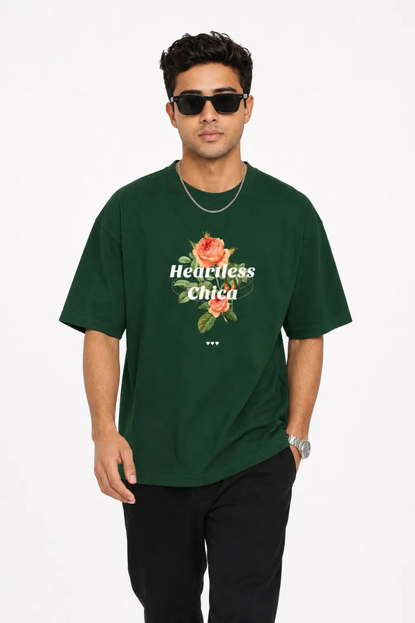 Heartless Chica - Unisex Oversized Tee