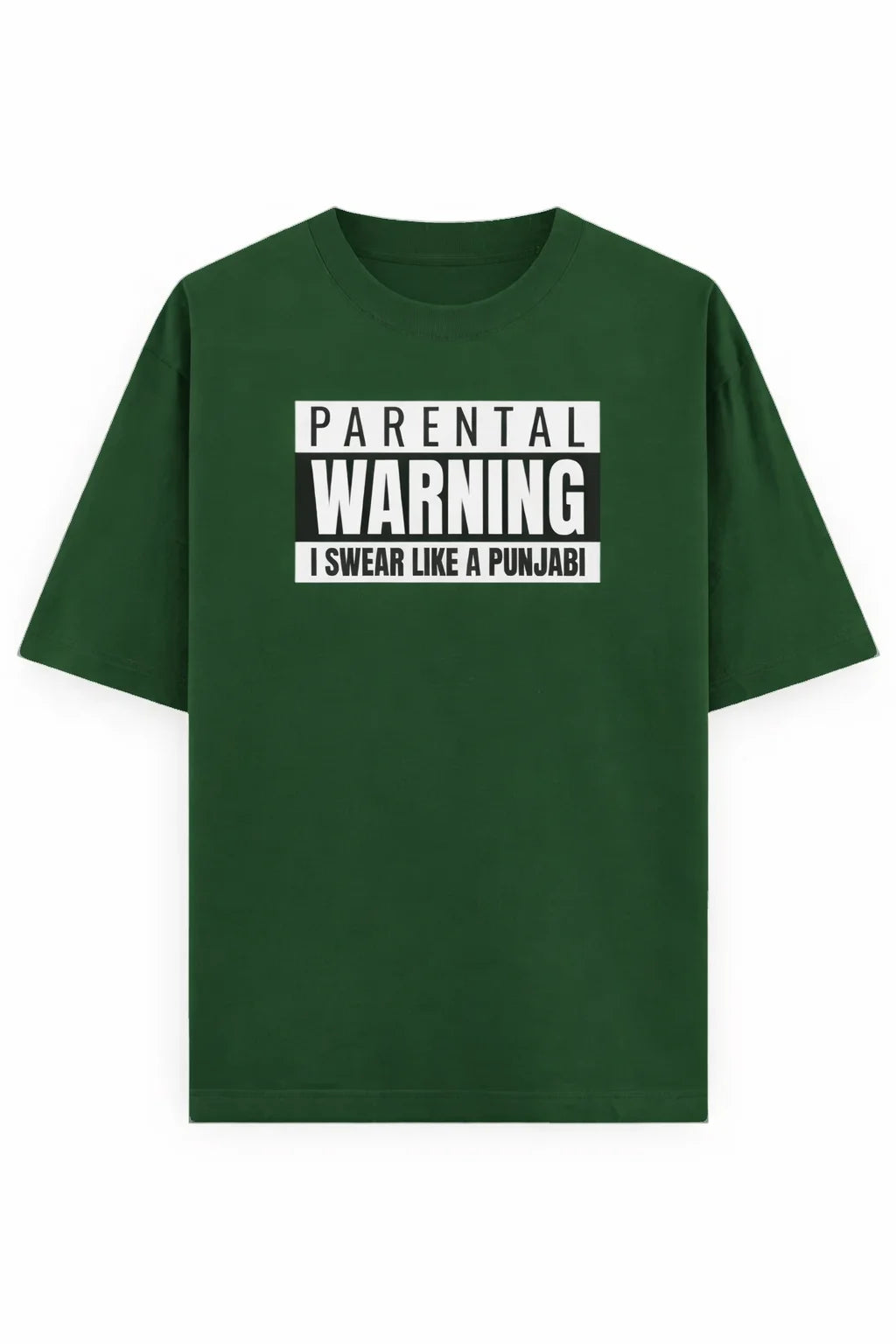 Parental Warning - Unisex Oversized Tee