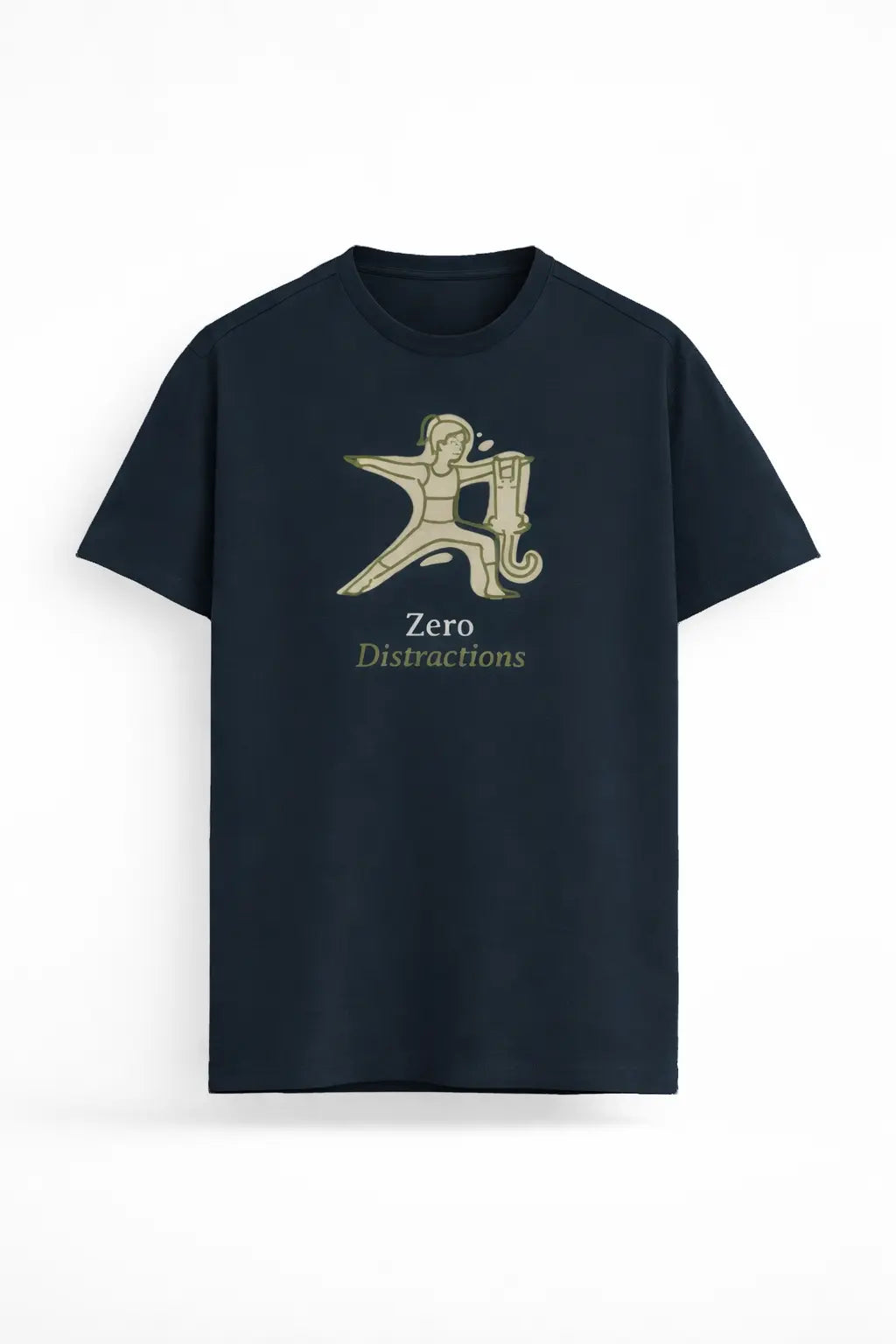 Zero Distractions - Unisex Supima Tee