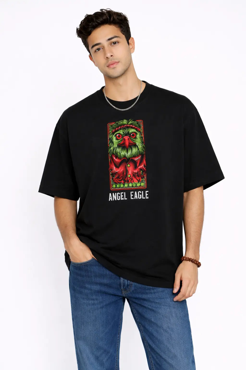Angel Eagle - Unisex Oversized Tee