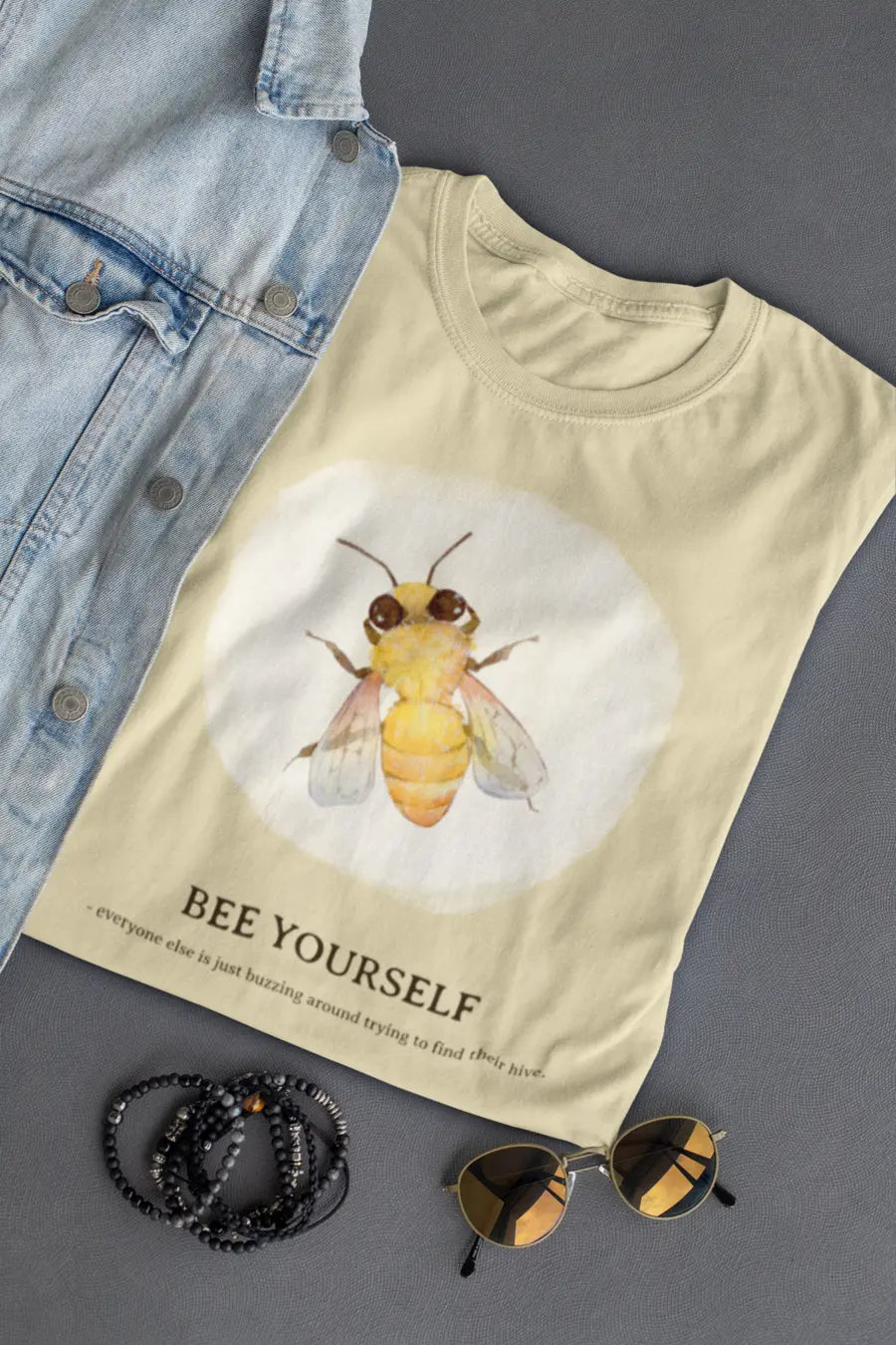 Bee Yourself - Unisex Supima Tee