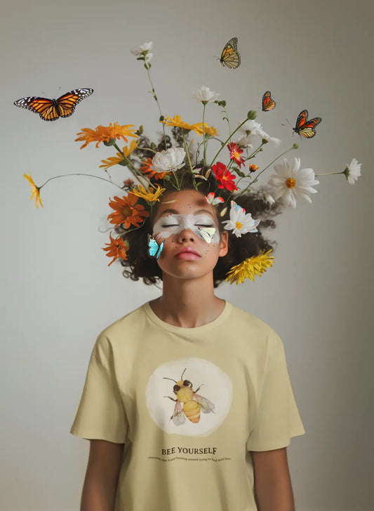 Bee Yourself - Unisex Supima Tee