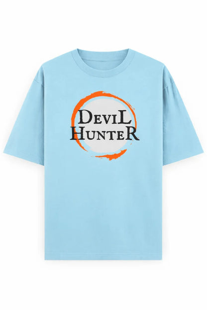 Devil Hunter - Unisex Oversized Tee