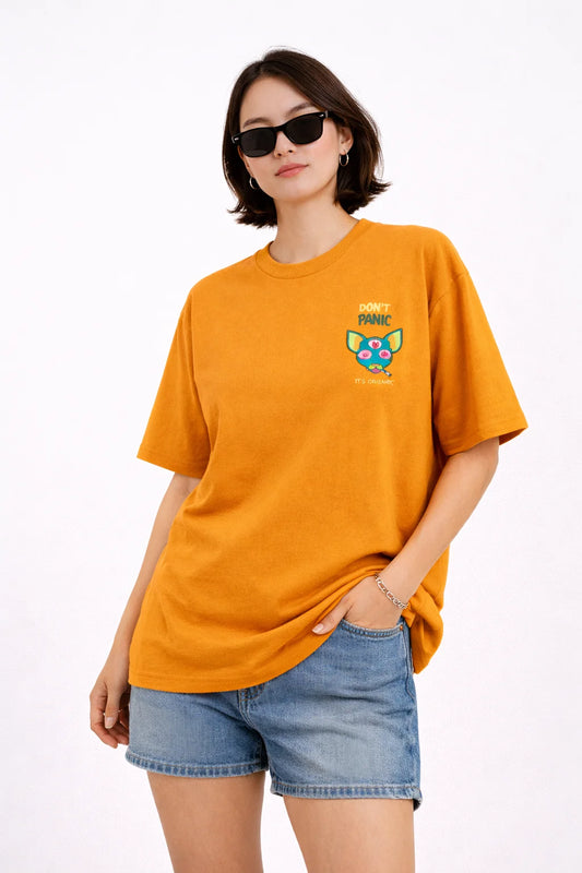 Don't Panic - Unisex Oversized Tee
