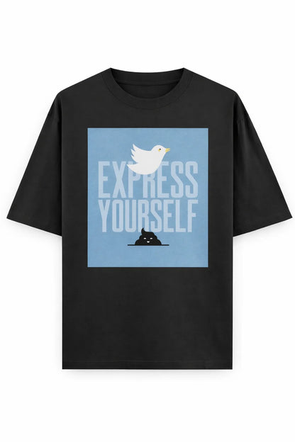 Express Yourself - Unisex Oversized Tee