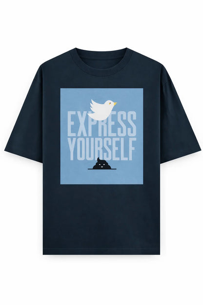 Express Yourself - Unisex Oversized Tee