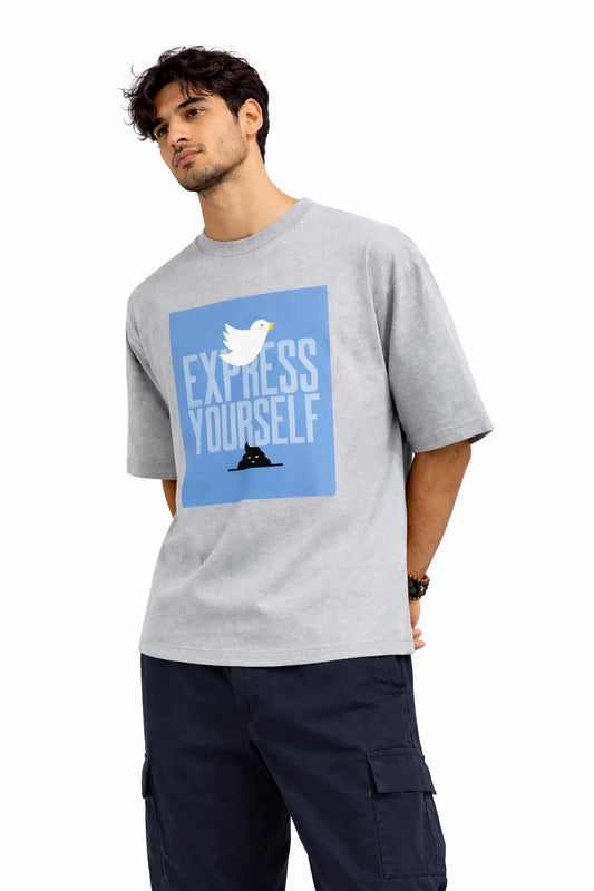Express Yourself - Unisex Oversized Tee