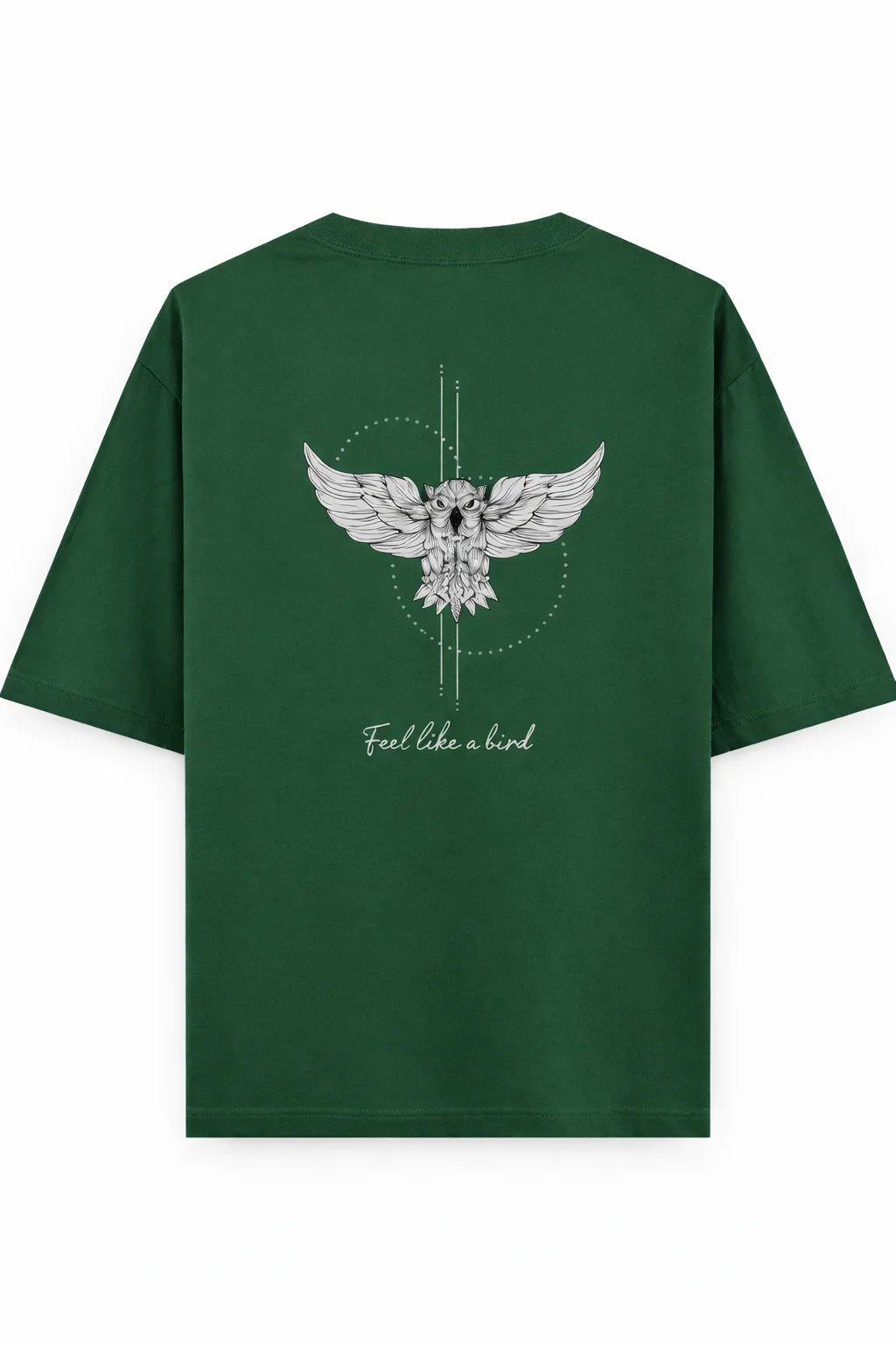 Feel Like A Bird - Unisex Oversized Tee