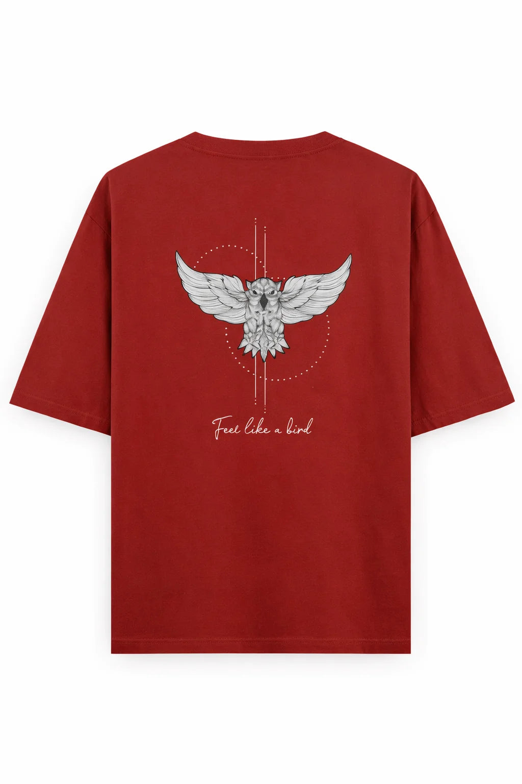 Feel Like A Bird - Unisex Oversized Tee