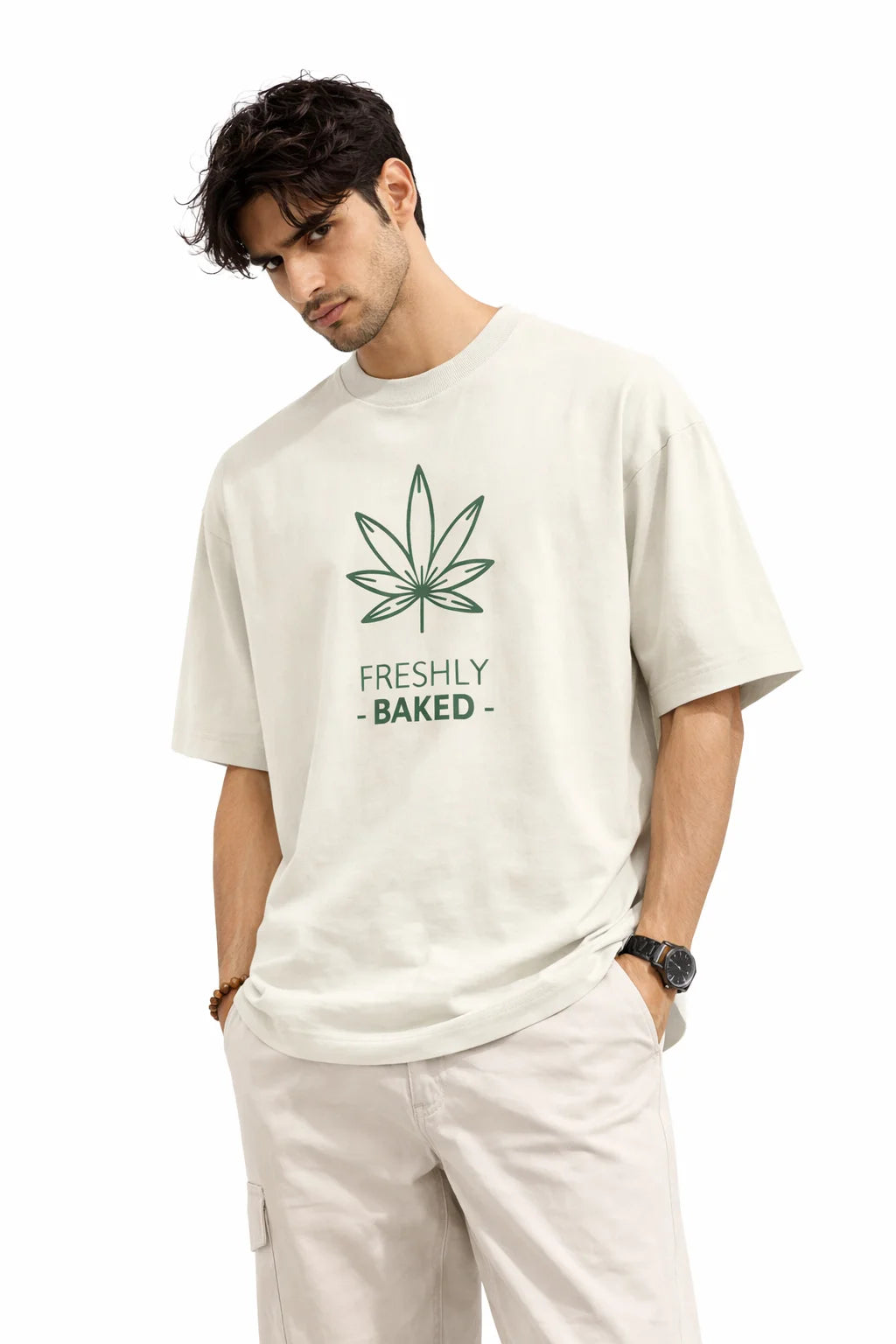 Freshly Baked - Unisex Oversized Tee