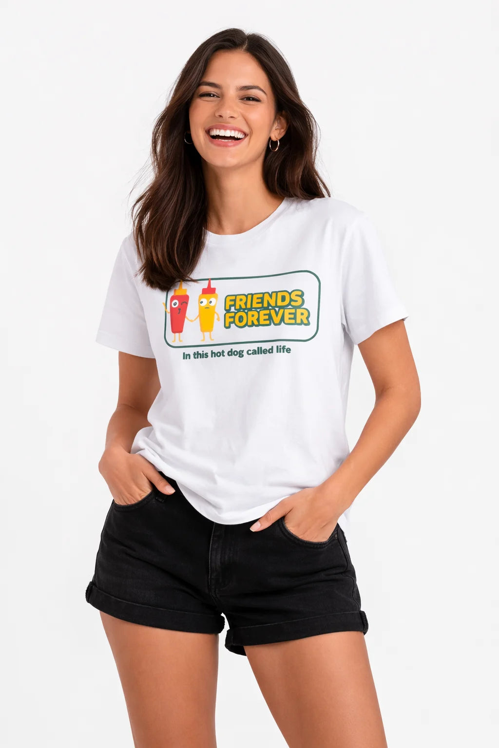 Friends Forever - Unisex Supima Tee