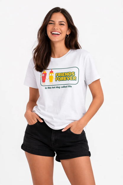 Friends Forever - Unisex Supima Tee