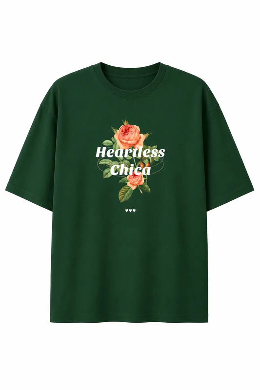 Heartless Chica - Unisex Oversized Tee