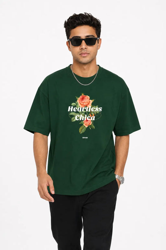 Heartless Chica - Unisex Oversized Tee