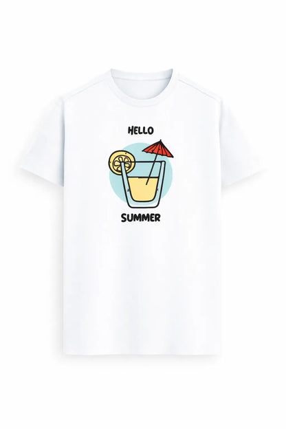 Hello Summer - Unisex Supima Tee