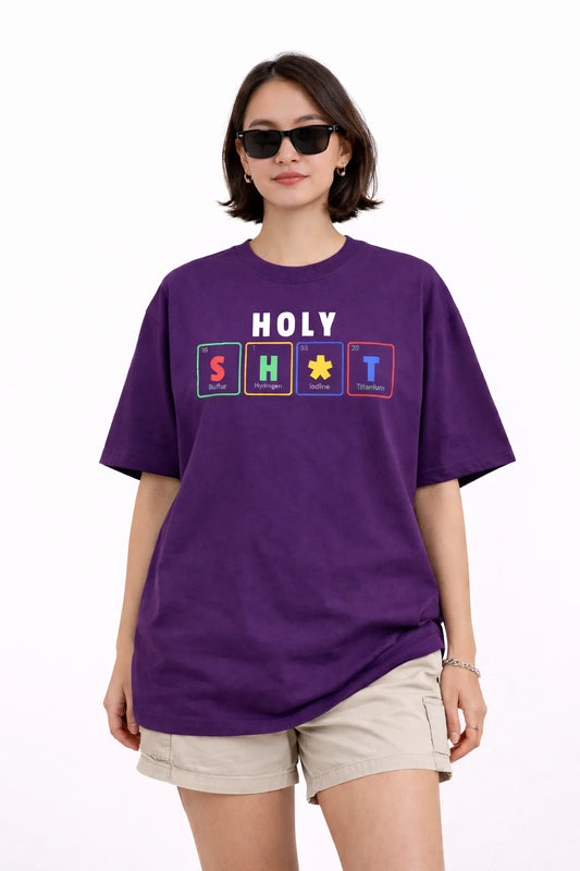 Holy Sht - Unisex Oversized Tee