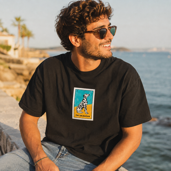 The Dalmatian - Unisex Oversized Tee
