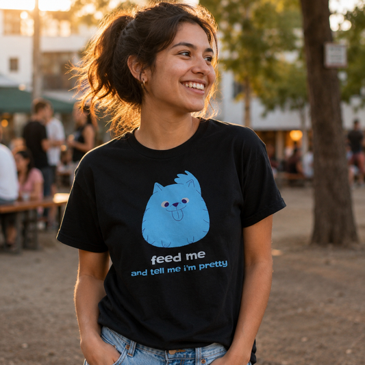 Feed Me - Unisex Supima Tee