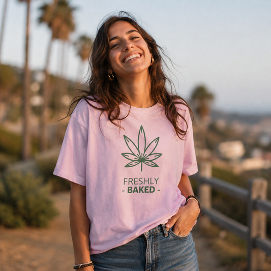 Freshly Baked - Unisex Oversized Tee