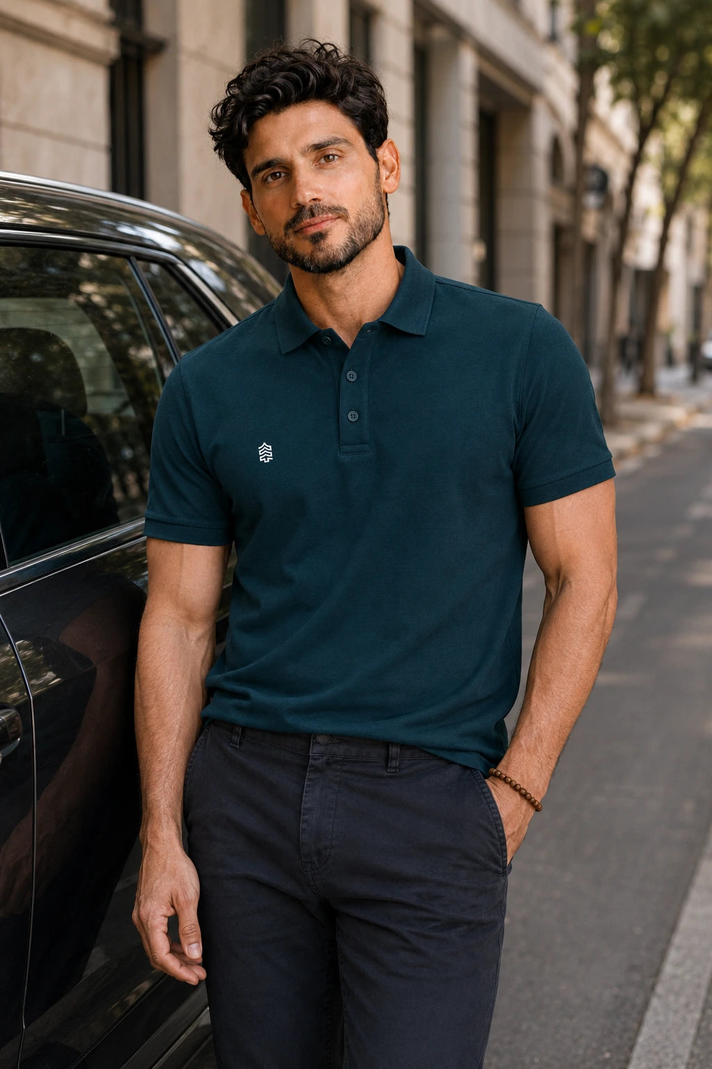 Petrol Blue - Everyday Polo