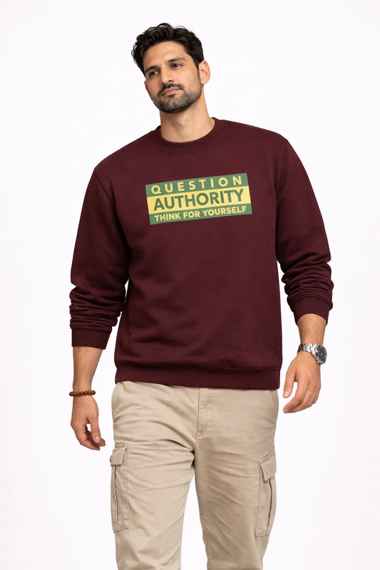 Question Authority - Unisex Sweatshirt