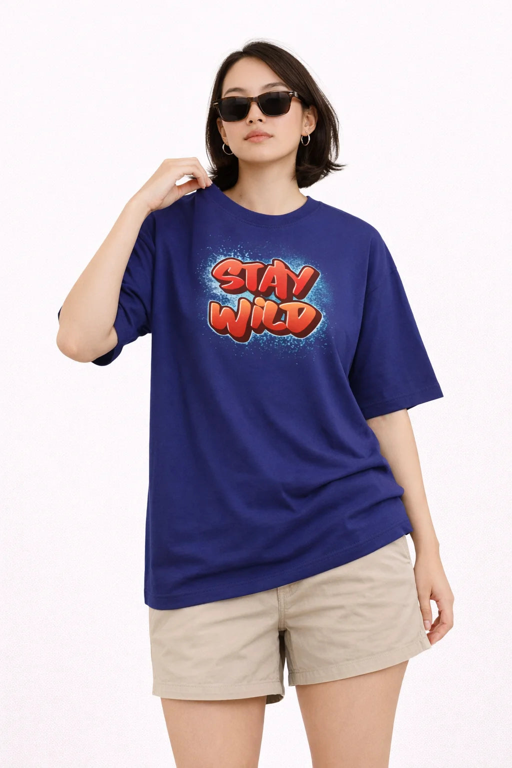 Stay Wild - Unisex Oversized Tee