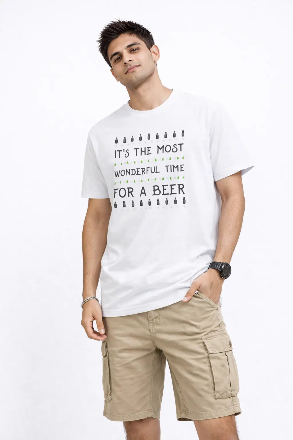 Time For Beer - Unisex Supima Tee