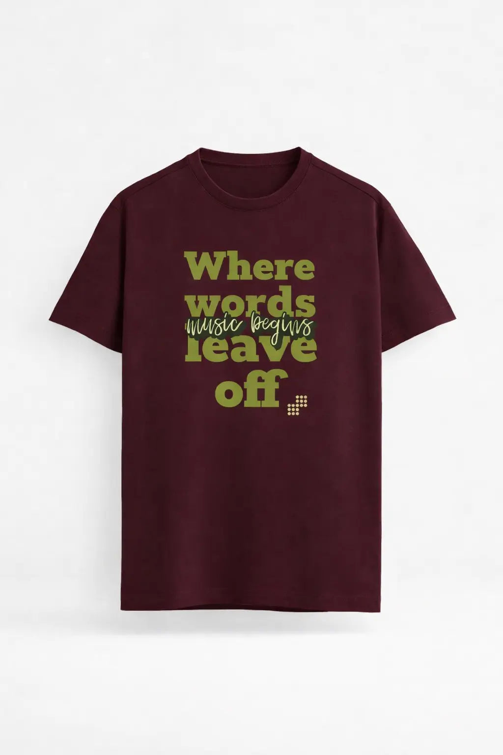 Where Words Leave - Unisex Supima Tee