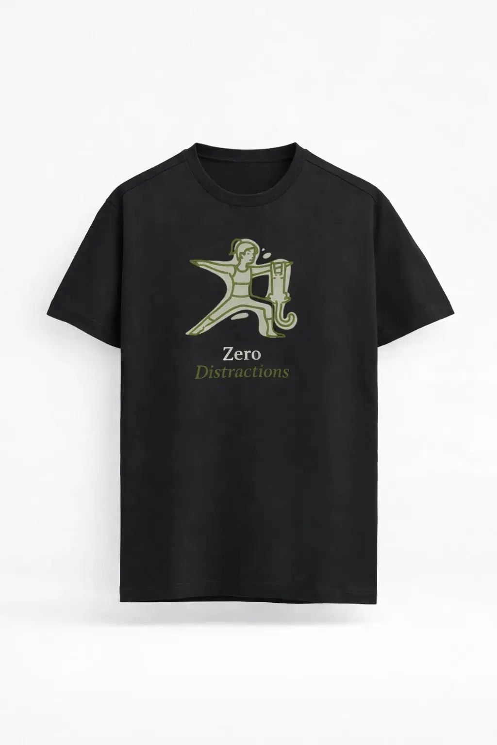 Zero Distractions - Unisex Supima Tee