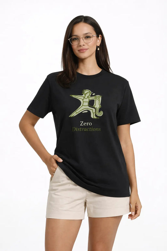 Zero Distractions - Unisex Supima Tee
